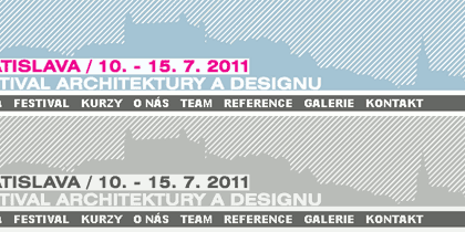internet presentation of architecture and design festival