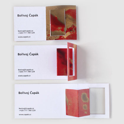 pop-up business card (closed)