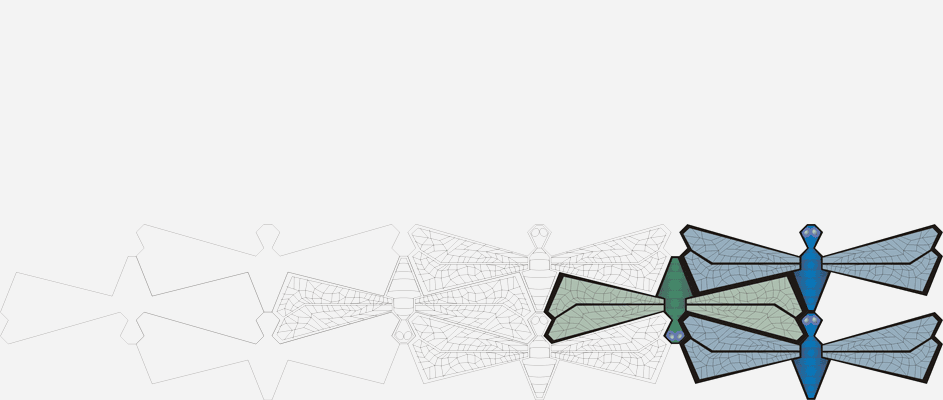 plane symmetry pattern construction