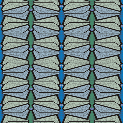 dragonflies pattern
